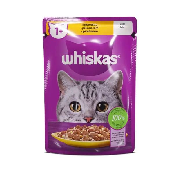 Whiskas Pouch Pule Adult 28x85g