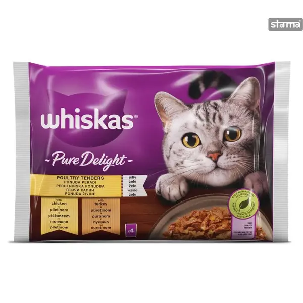 Whiskas Pule Delight 13*4x85g PoultrySEL