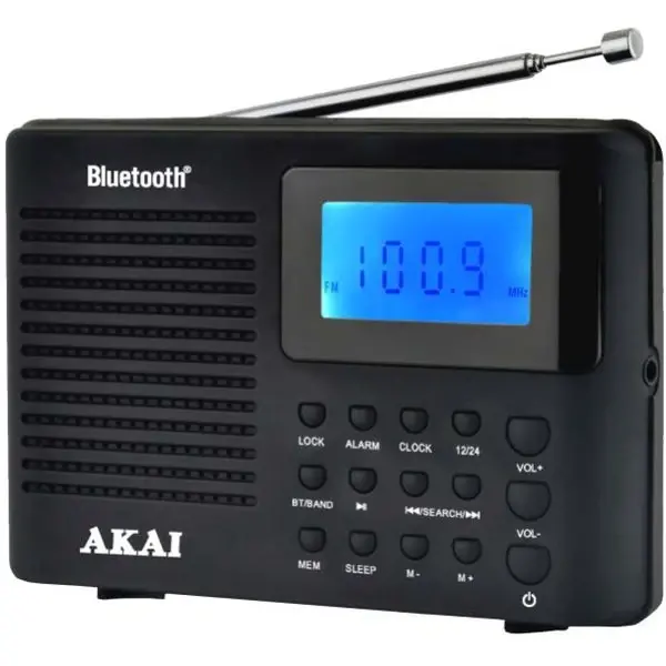 Altoparlant-Radio Portabil AKAI APR-400 0.8 W-Black