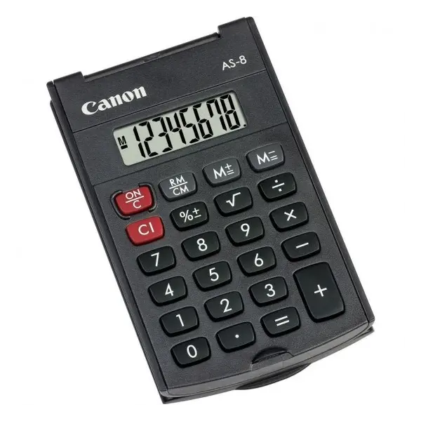 Llogaritës CANON AS8 8 digits, LCD display "