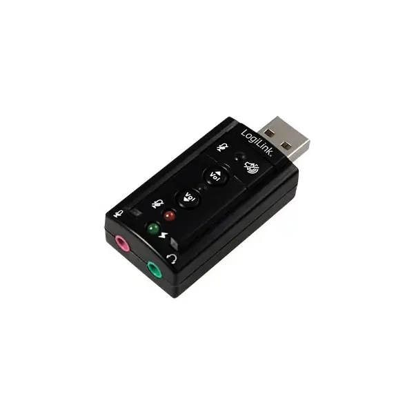 USB Adapter Soundkarte USB 2.0 LogiLink 3D