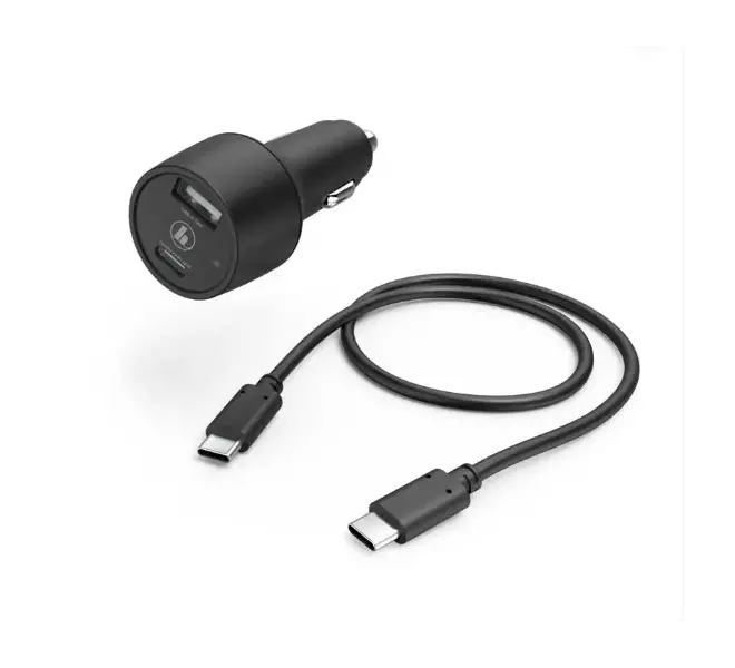 Adapter HAMA ,USB-C, USB-A, PD , 30 W,  USB-C 1 M 210522 / Black