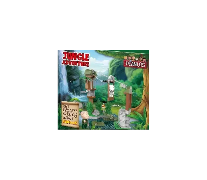 Lodër - Snoopy Jungle Adventure Building Blocks B(The Crocodile, 211 copë)"