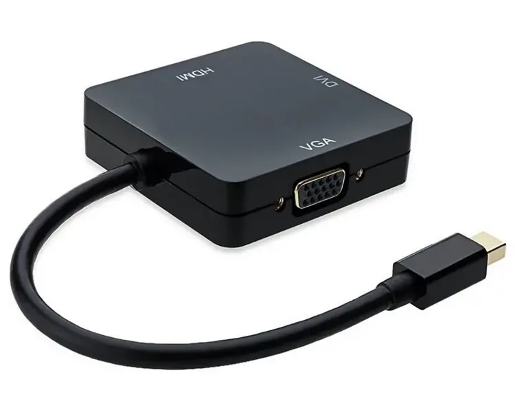 Mini DisplayPort - HDMI + DVI-I Dual Link + VGA D-Sub