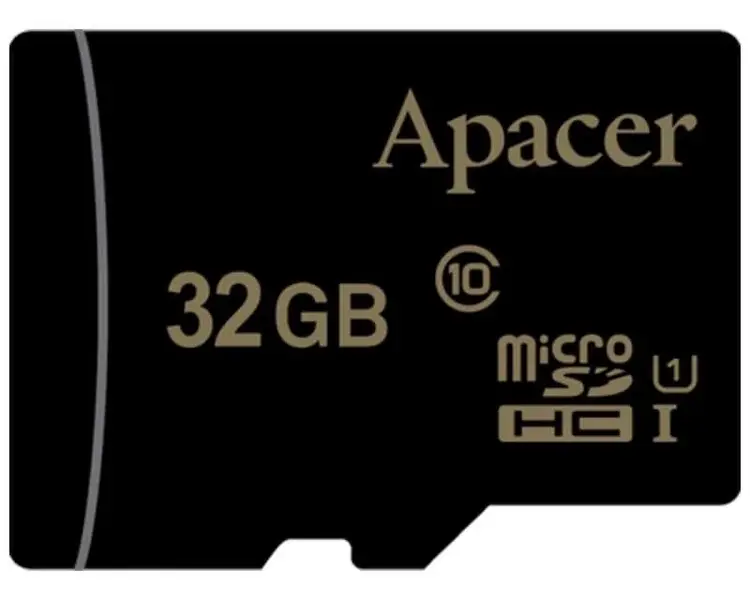 USB Apacer  MicroSDHC UHS-I U1 Class10 32GB AP32GMCSH10U1-RA