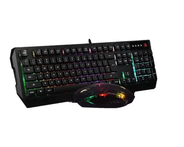 SET  Bloody Q1300 Gaming USB US Tastiere + Mouse