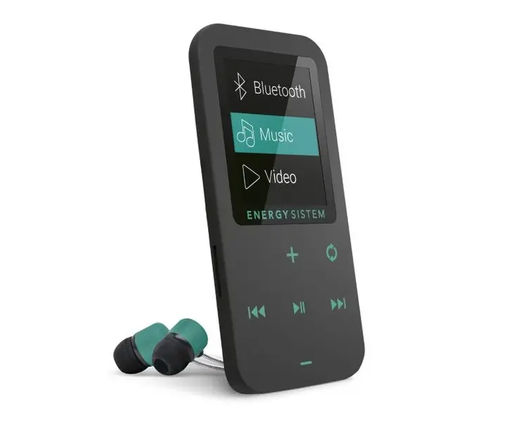 MP4 Touch Bluetooth ENERGY SISTEM  touch mint bluetooth player / Black