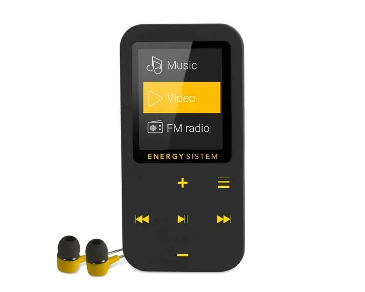 MP4 Touch Bluetooth ENERGY SISTEM   touch amber bluetooth player / Black