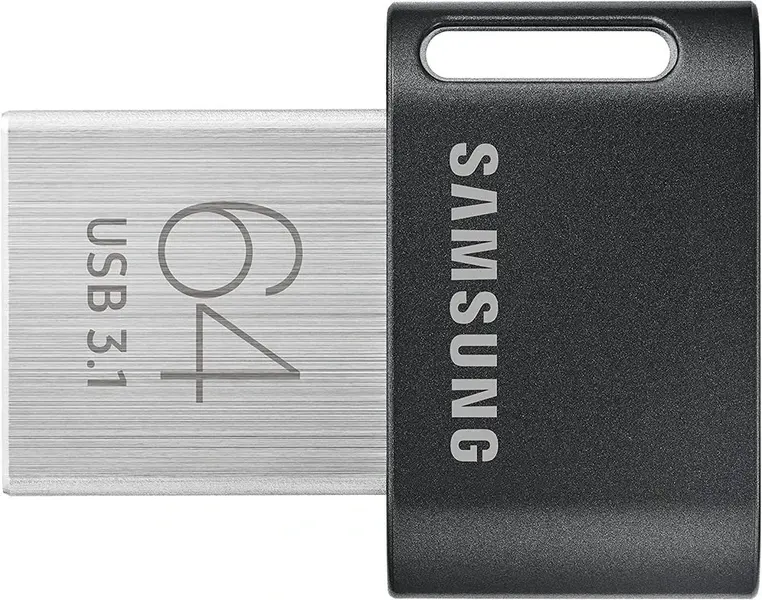 USB Card Memory USB Flash Drive Samsung 64GB Fit Plus Micro, USB 3.1 Gen1/ Black 