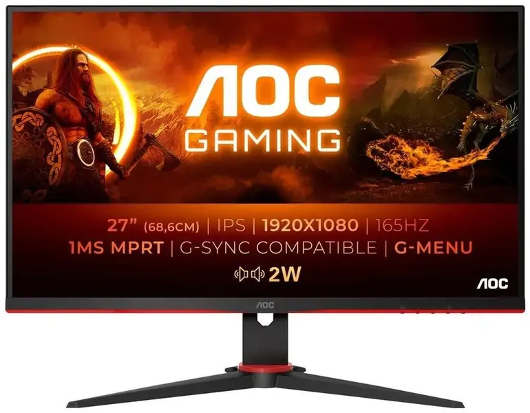 Monitor AOC Gaming 27G2SPAE/BK 27" 165HZ