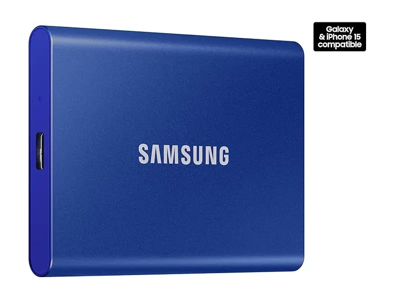 External SSD Samsung, 1TB, USB 3.1/ Blue