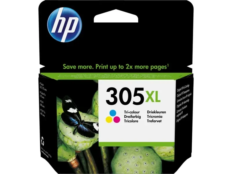 Ngjyrë printeri  HP 305XL Tri-Color 3YM63AE INKJET CARTRIDGE