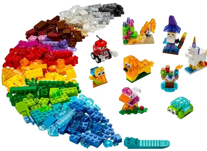 Lego® Classic Creative Transparent Bricks 11013"
